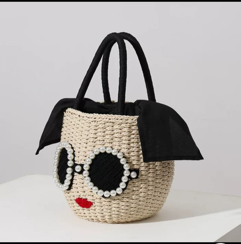 کیف حصیری فوق العاده جذاب و شیک جادار و شکیل