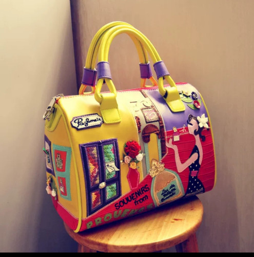 کیف دست دوز با کیفیت فوق العاده شیک و کاربردی جادار مخصوص مهمانی و استفاده روزانه